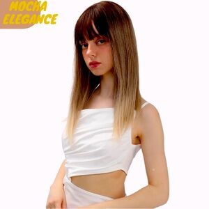 Wig for sale. Worn once to try on. Did not fit my head.